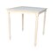 International Concepts Square Solid Wood Top Table, Turned Legs, Unfinished, 36 W, 36 L, 36 in H, Wood, Unfinished K-3636-336T - alternate 3